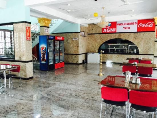 Inside Agni Restaurant